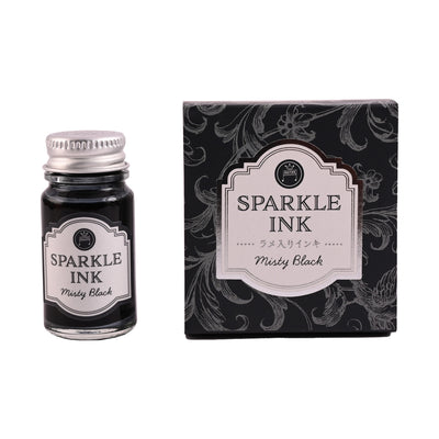 Teranishi Sparkle Misty Black Ink Bottle - 12ml 1