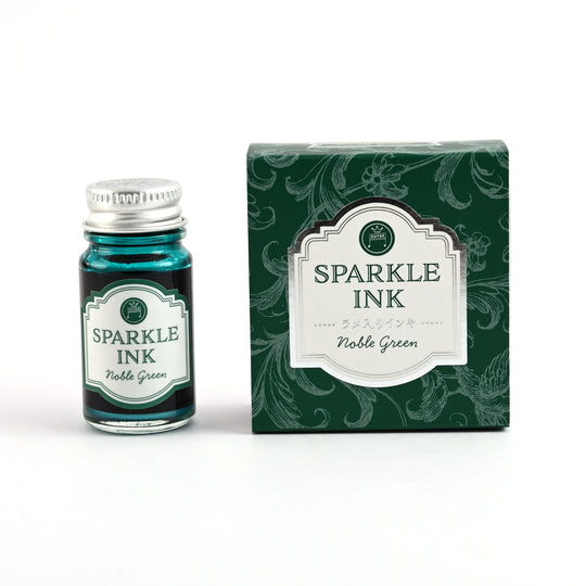 Teranishi Sparkle Noble Green Ink Bottle - 12ml