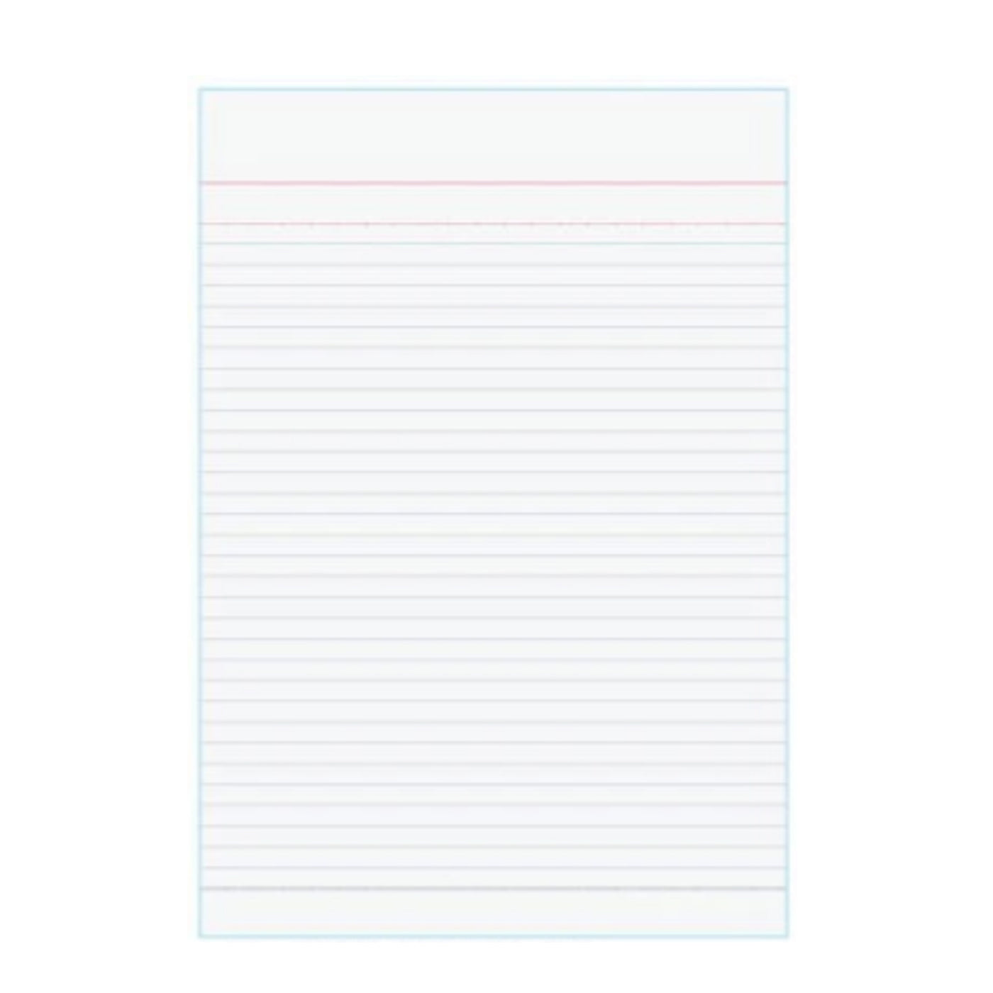 Tsubame A5001 White 8mm Line Notebook - A4+ - Ruled