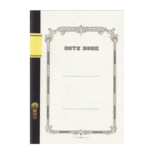 Tsubame W3011 White 8mm Line Notebook - Semi B5 - Ruled