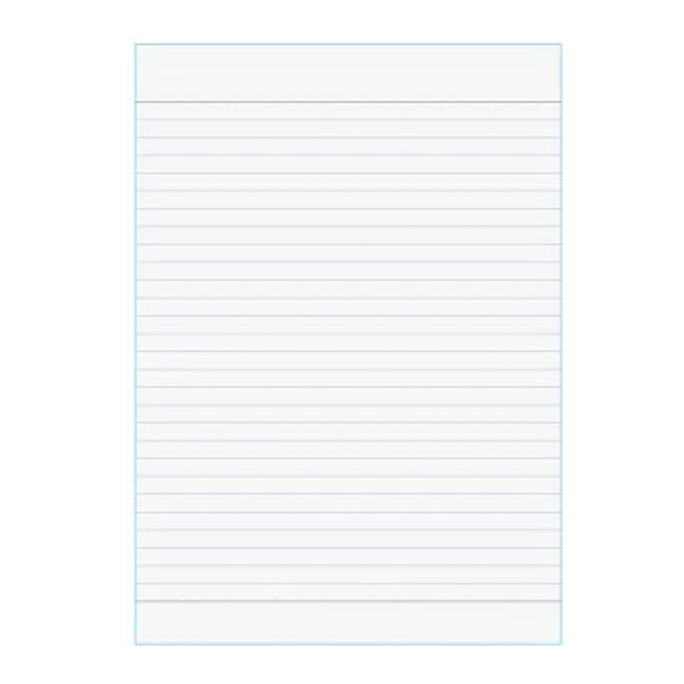 Tsubame W3011 White 8mm Line Notebook - Semi B5 - Ruled