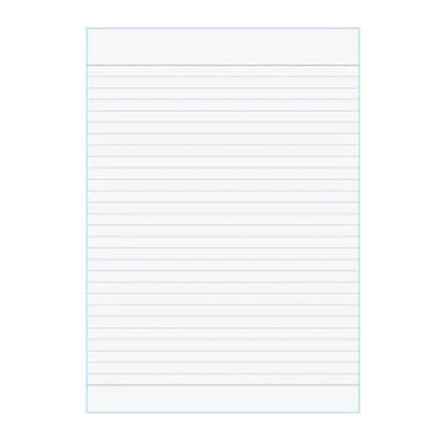 Tsubame W3011 White 8mm Line Notebook - Semi B5 - Ruled