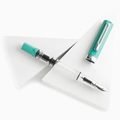 Twsbi Eco Fountain Pen - Persian Green CT 4