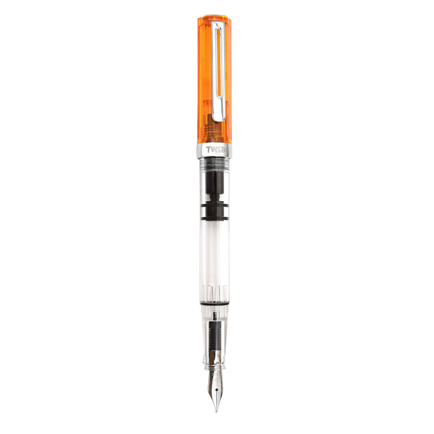 Twsbi Eco Fountain Pen - Transparent Orange 2