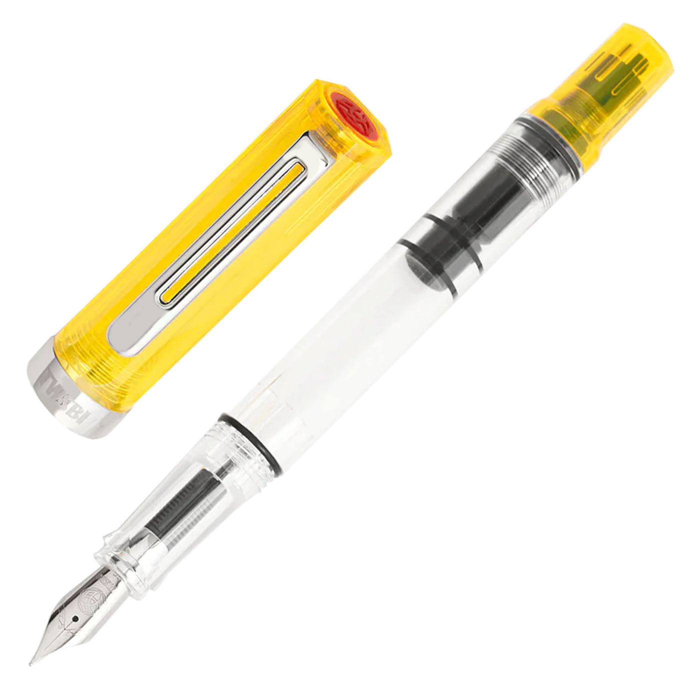 Twsbi Eco Fountain Pen - Transparent Yellow 1