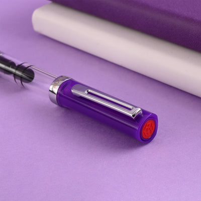 Twsbi Eco-T Fountain Pen - Eggplant Purple (Limited Edition) 10