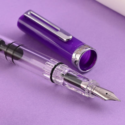 Twsbi Eco-T Fountain Pen - Eggplant Purple (Limited Edition) 8