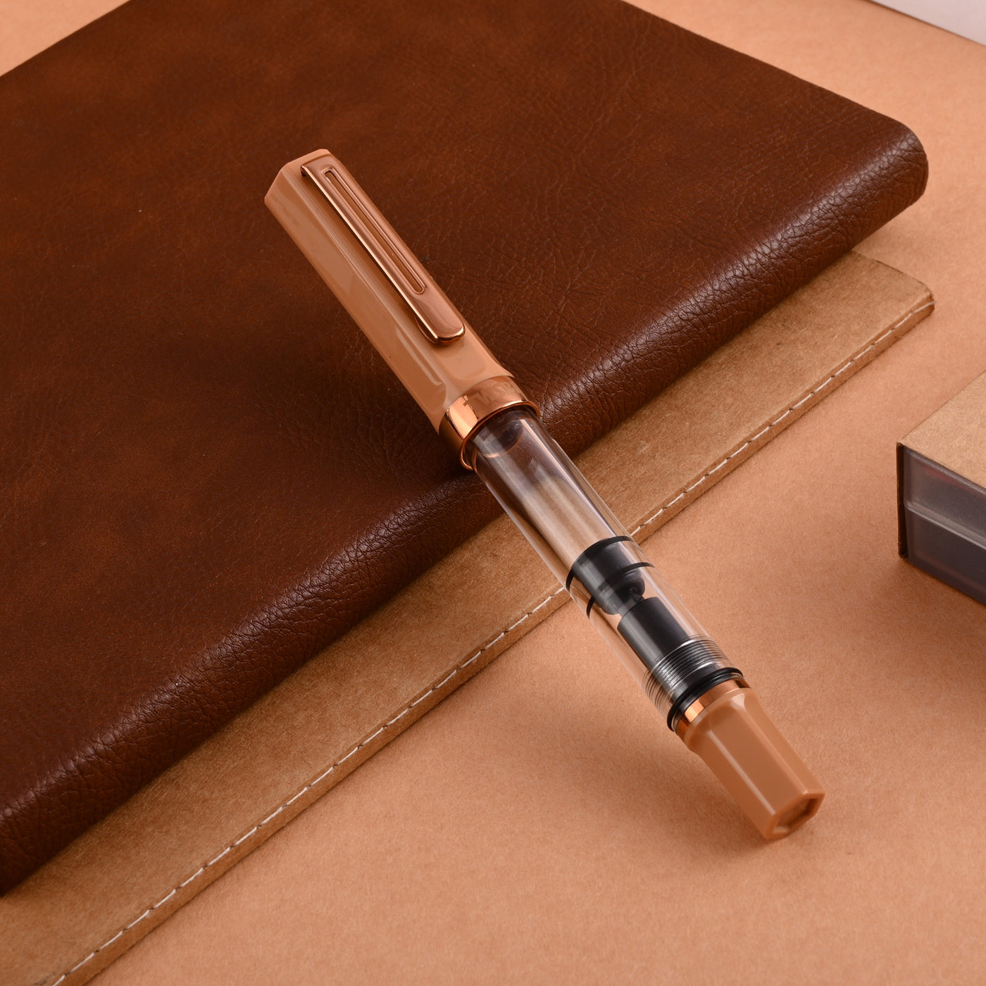 Twsbi Eco Fountain Pen - Caffe Bronze RGT 10