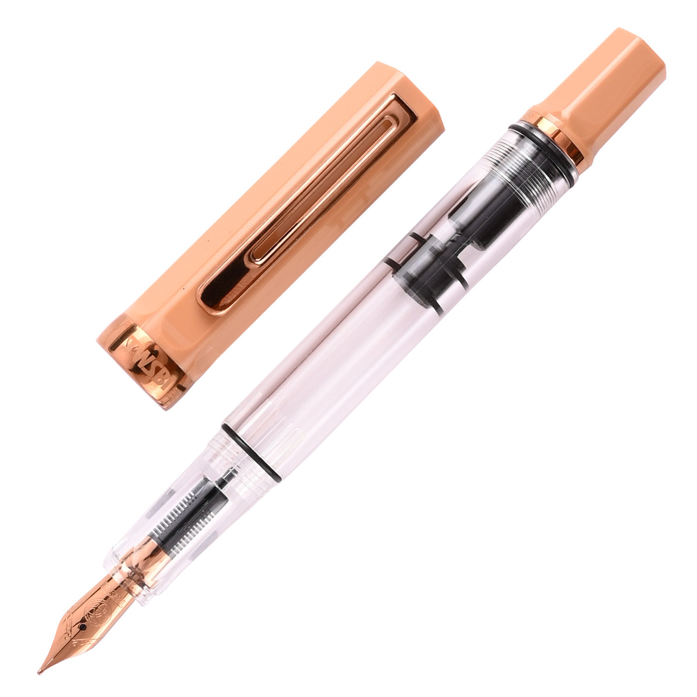 Twsbi Eco Fountain Pen - Caffe Bronze RGT 1