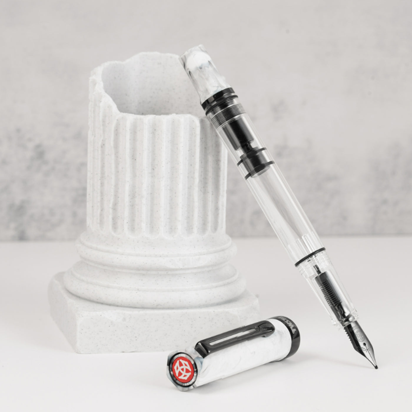Twsbi Eco Fountain Pen - Carrara Onyx