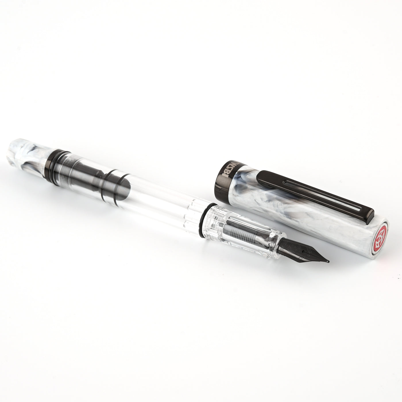 Twsbi Eco Fountain Pen - Carrara Onyx 2