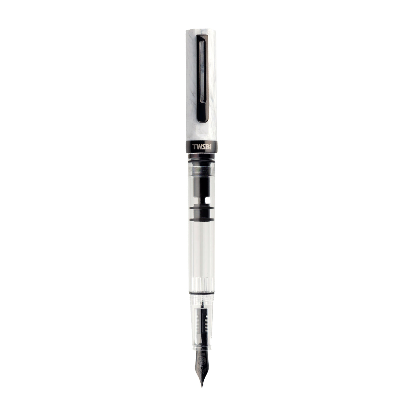 Twsbi Eco Fountain Pen - Carrara Onyx