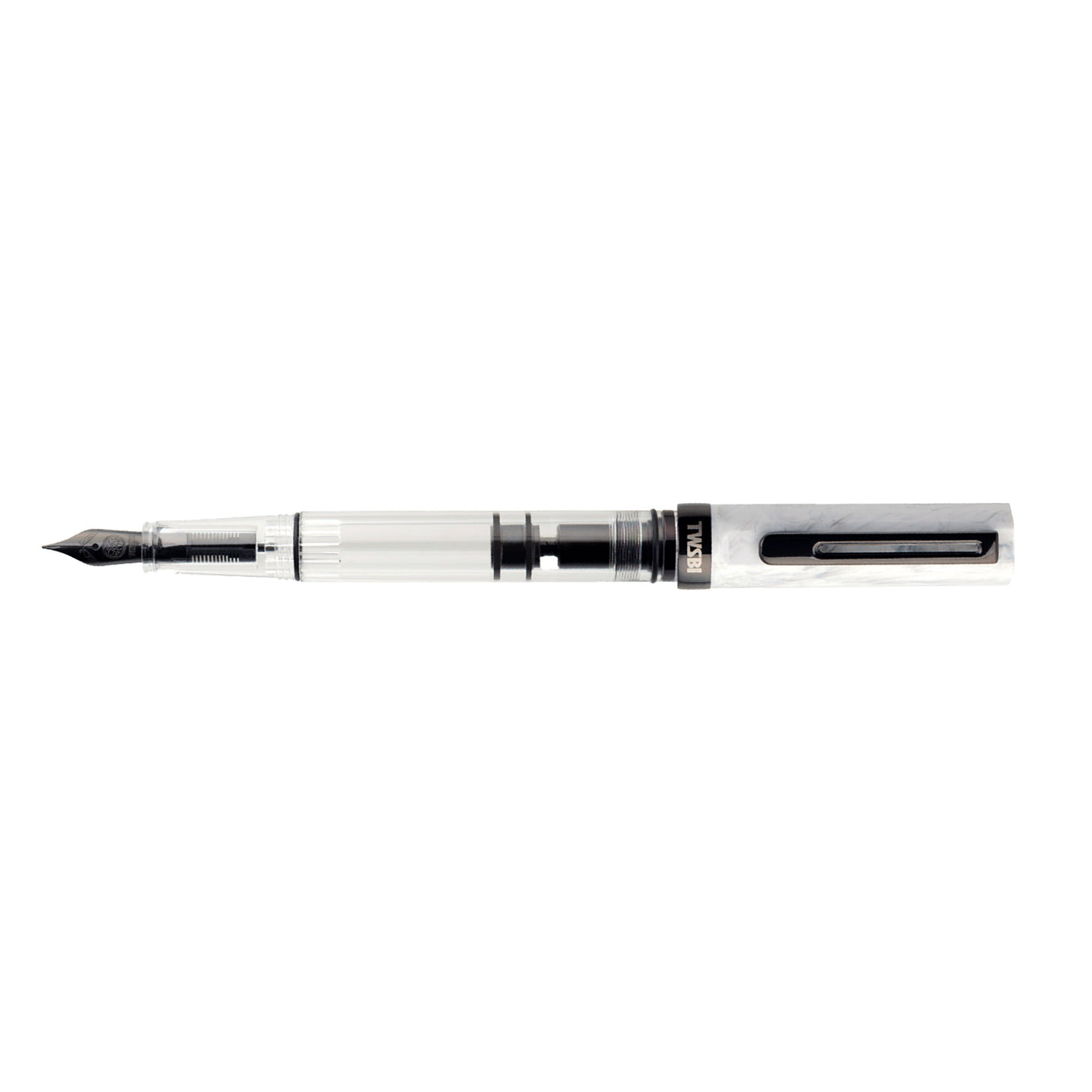 Twsbi Eco Fountain Pen - Carrara Onyx