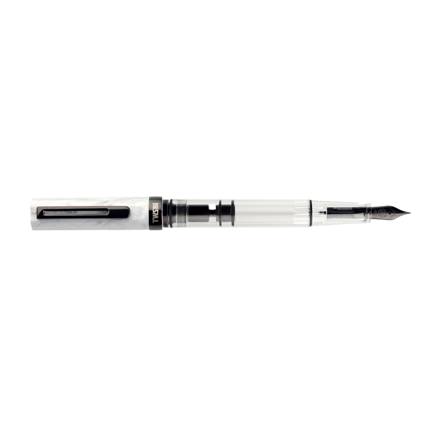 Twsbi Eco Fountain Pen - Carrara Onyx
