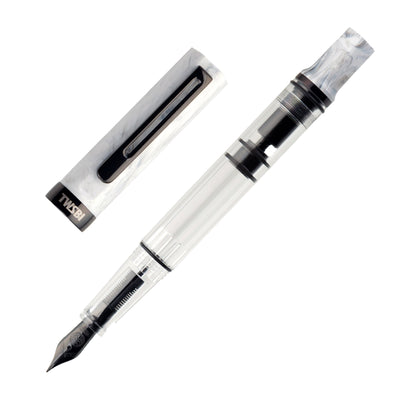 Twsbi Eco Fountain Pen - Carrara Onyx
