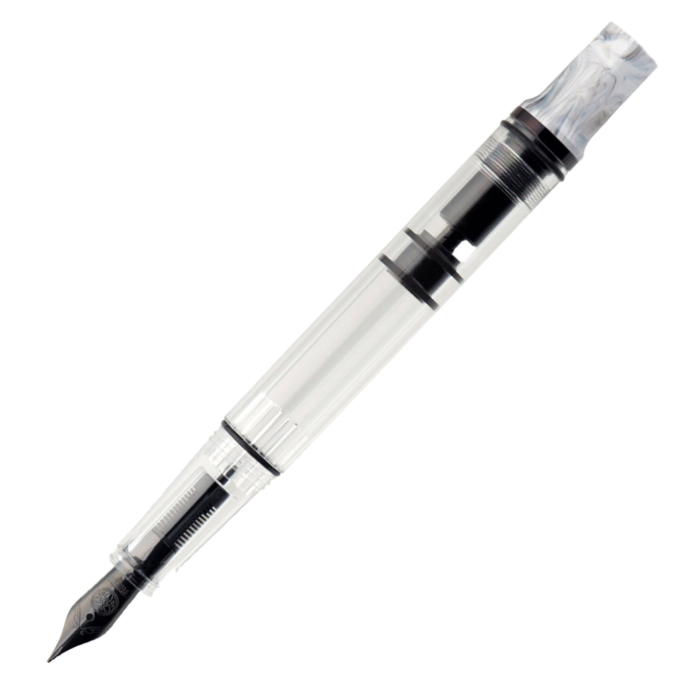 Twsbi Eco Fountain Pen - Carrara Onyx