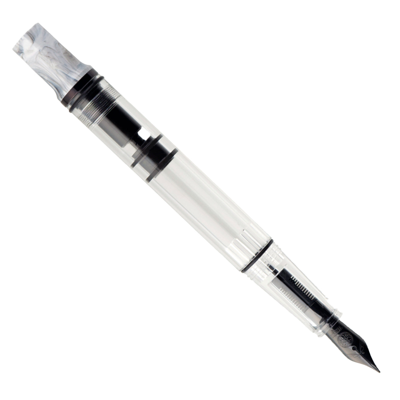 Twsbi Eco Fountain Pen - Carrara Onyx