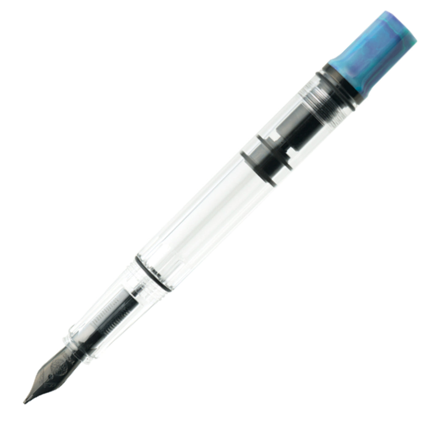 Twsbi Eco Fountain Pen - Cosmos Blue Onyx