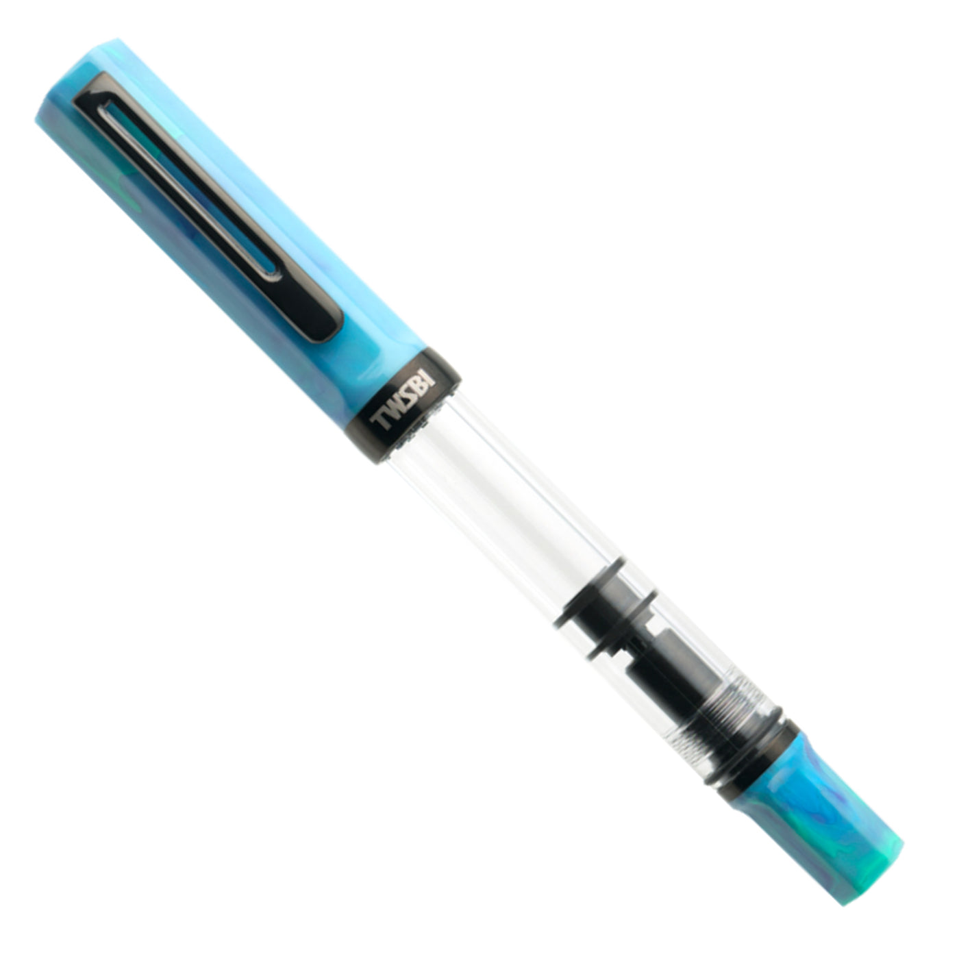 Twsbi Eco Fountain Pen - Cosmos Blue Onyx