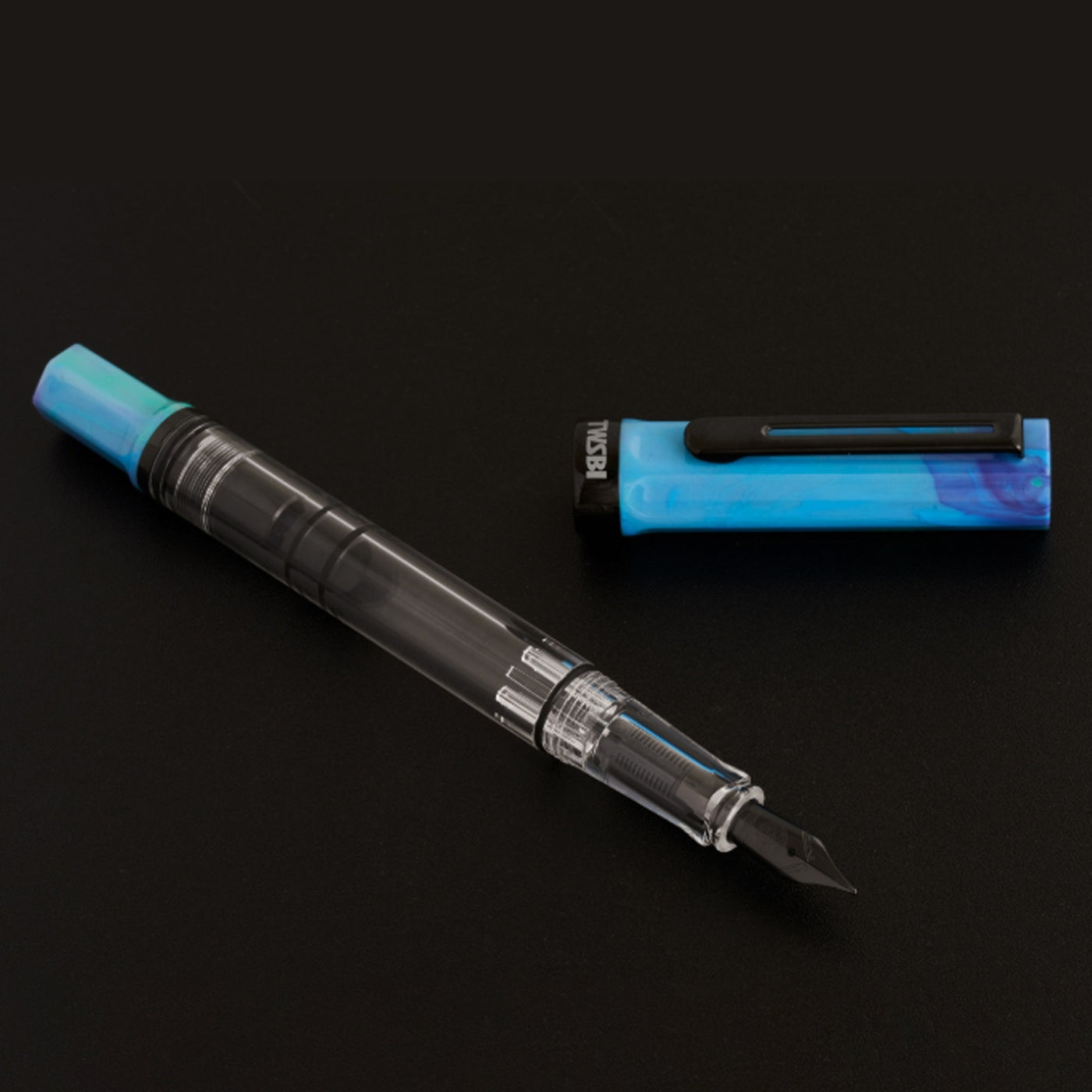 Twsbi Eco Fountain Pen - Cosmos Blue Onyx