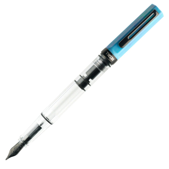 Twsbi Eco Fountain Pen - Cosmos Blue Onyx
