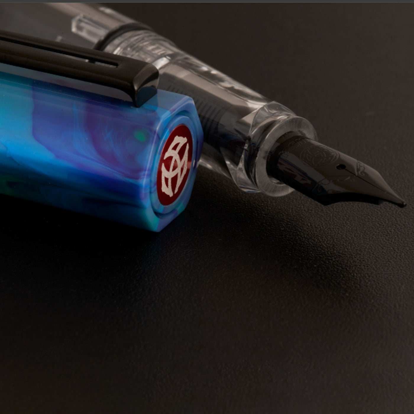 Twsbi Eco Fountain Pen - Cosmos Blue Onyx