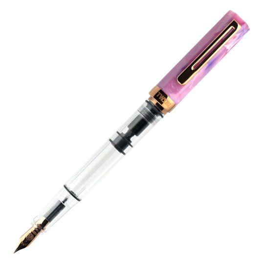 Twsbi Eco Fountain Pen - Fluorite Purple Bronze