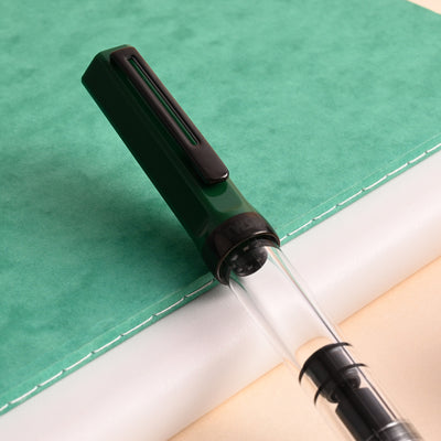 Twsbi Eco Fountain Pen - Irish Green Onyx 8