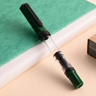 Twsbi Eco Fountain Pen - Irish Green Onyx 9