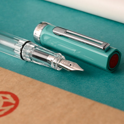 Twsbi Eco Fountain Pen - Persian Green CT 12