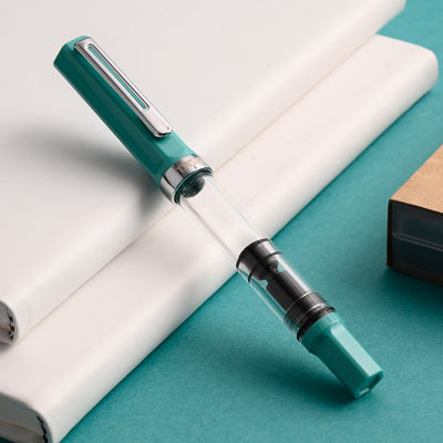 Twsbi Eco Fountain Pen - Persian Green CT 14