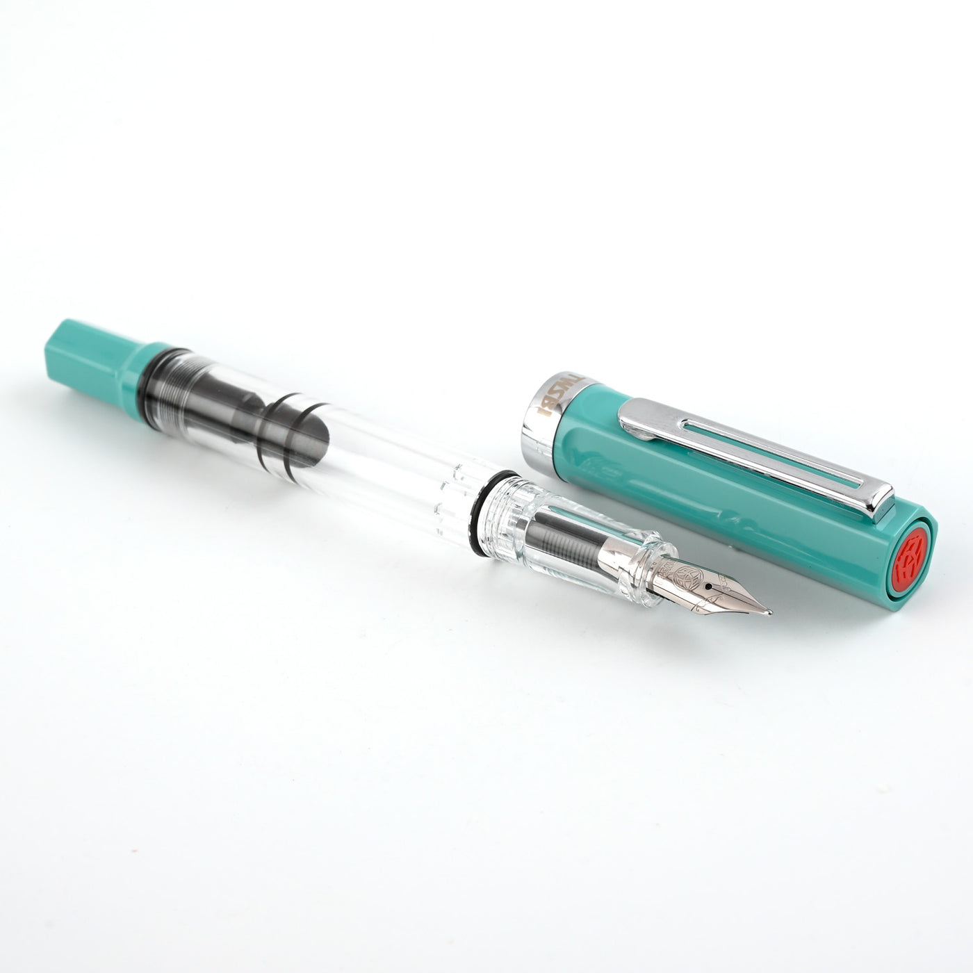 Twsbi Eco Fountain Pen - Persian Green CT 3