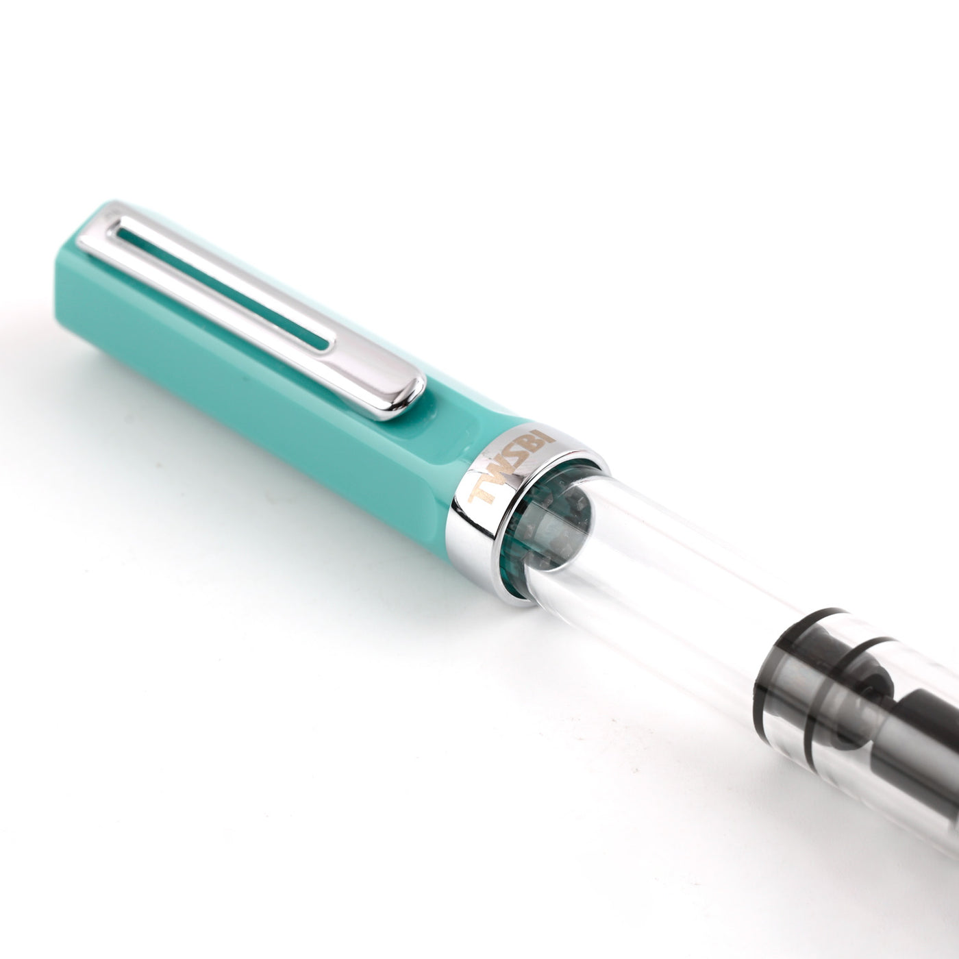 Twsbi Eco Fountain Pen - Persian Green CT 6