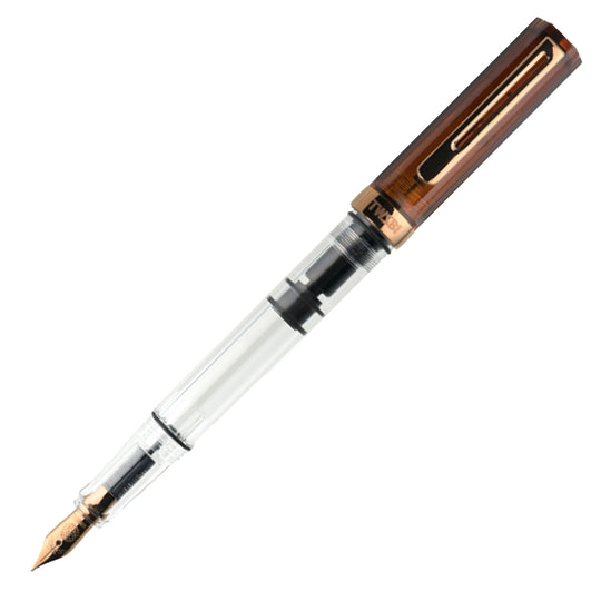 Twsbi Eco Fountain Pen - Rootbeer Bronze