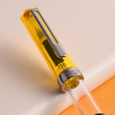 Twsbi Eco Fountain Pen - Transparent Yellow 10