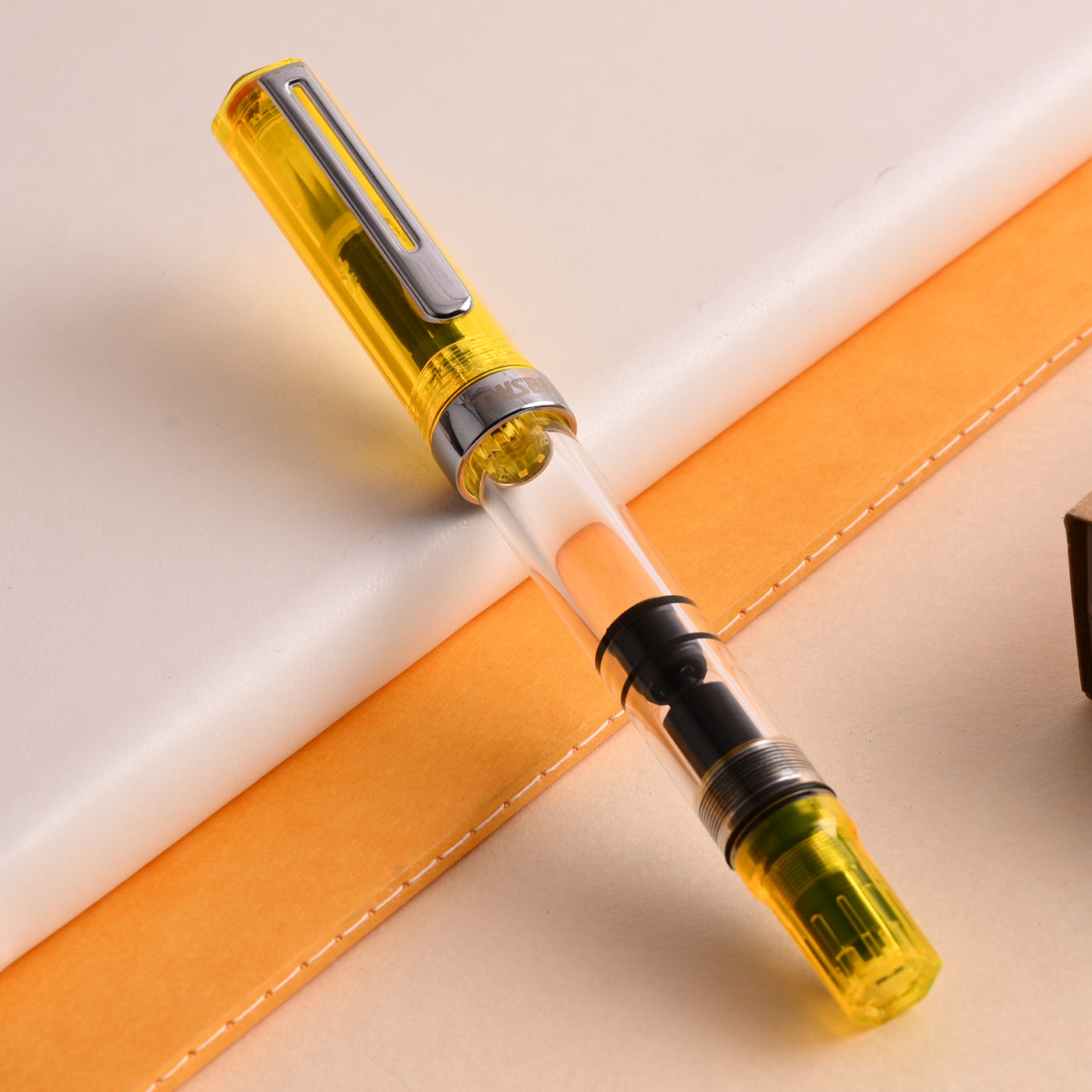 Twsbi Eco Fountain Pen - Transparent Yellow 11