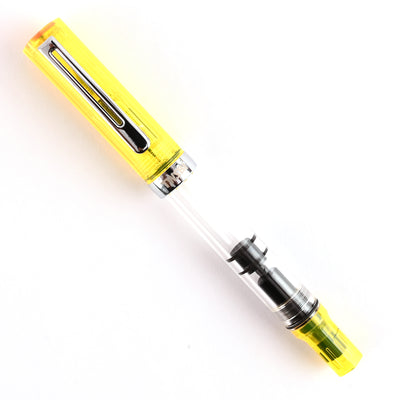 Twsbi Eco Fountain Pen - Transparent Yellow 6