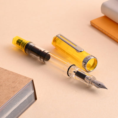 Twsbi Eco Fountain Pen - Transparent Yellow 7