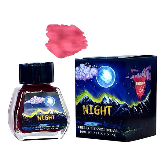 Van Dieman's Night Ink Bottle, Cherry Blossom Dream - 30ml