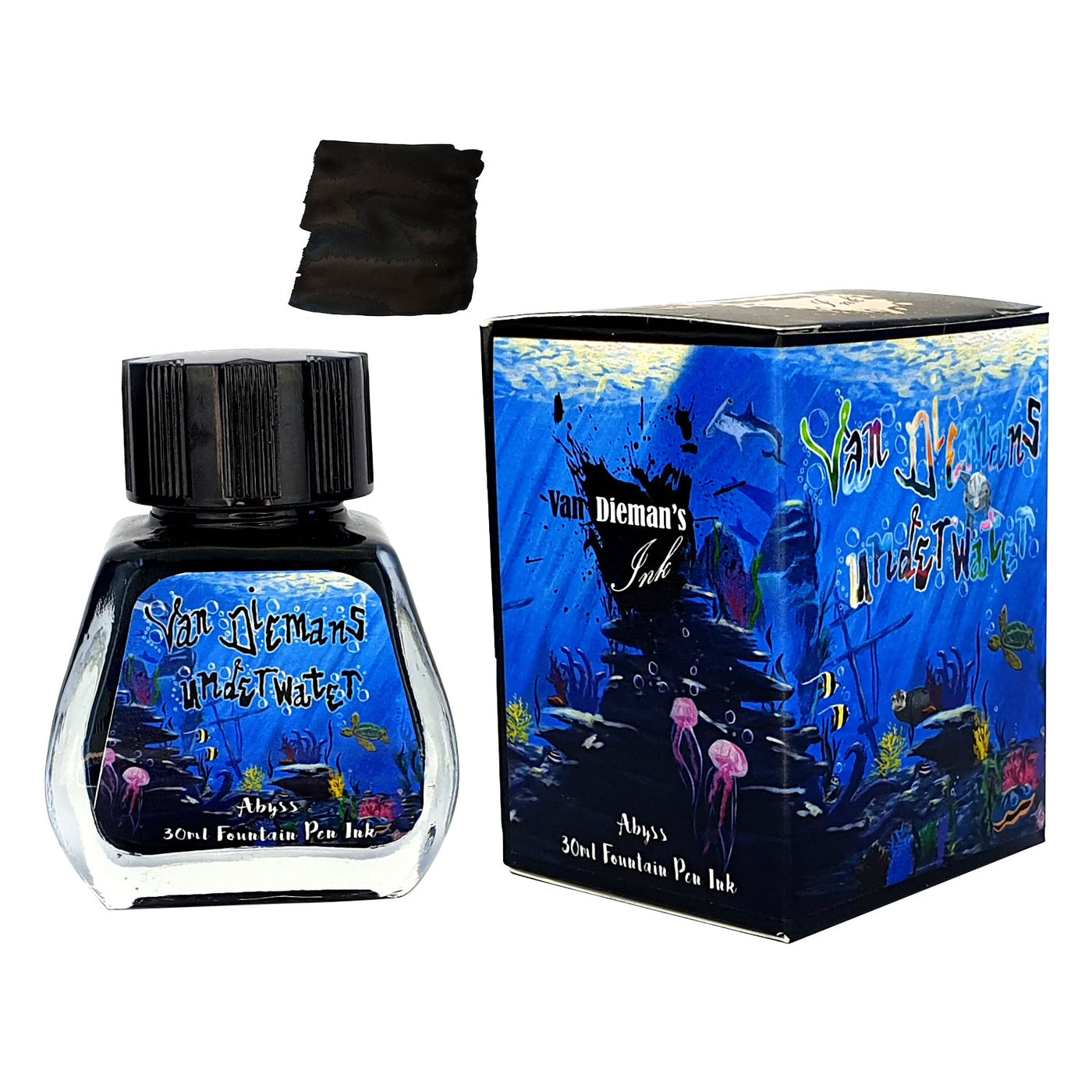 Van Dieman's Underwater Ink Bottle Abyss - 30ml