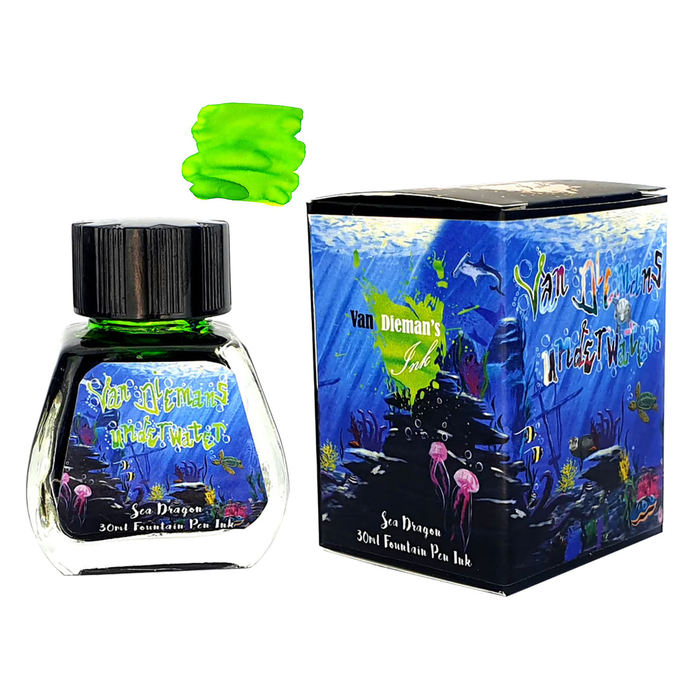 Van Dieman's Underwater Ink Bottle Sea Dragon - 30ml