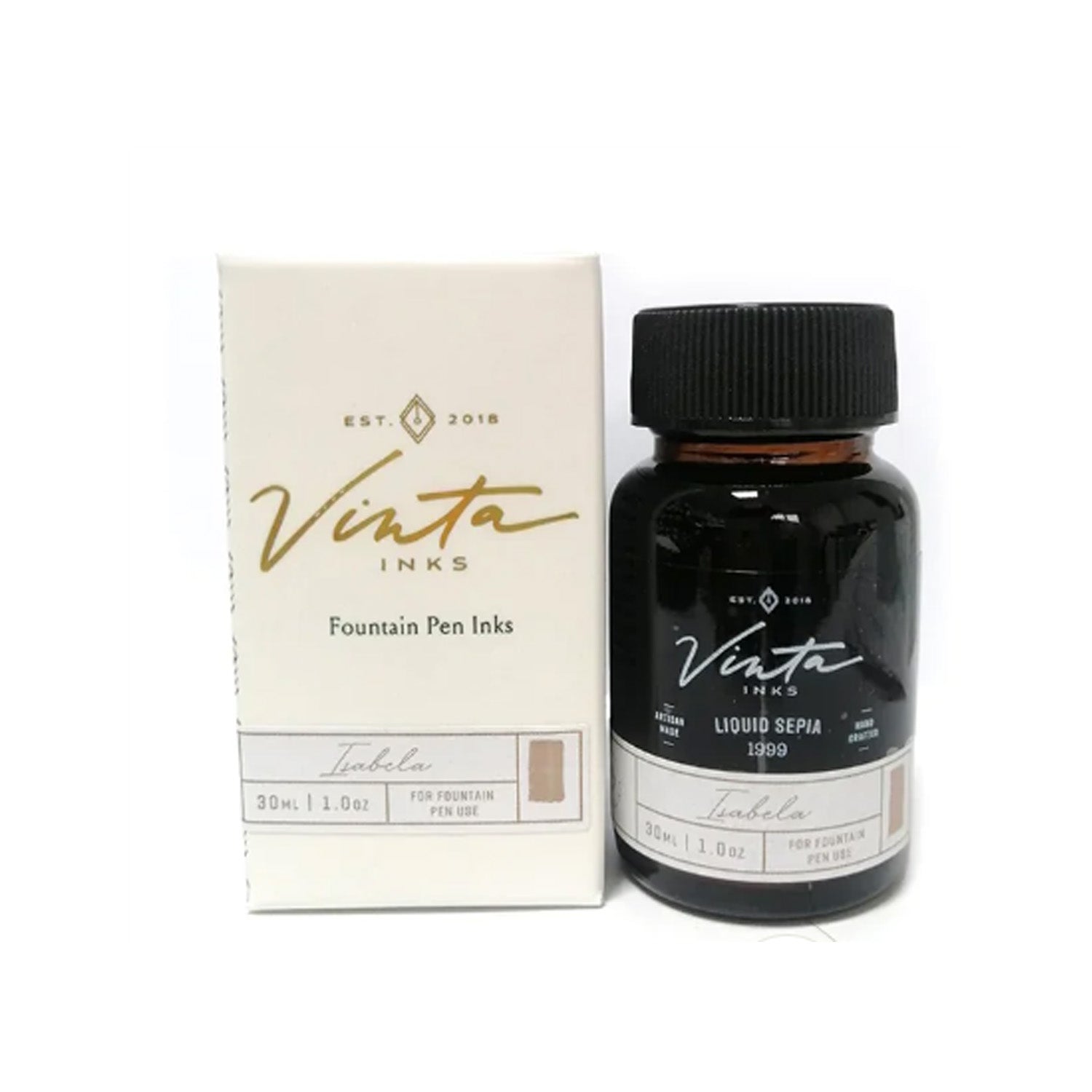 Buy Vinta Liquid Sepia Isabela 1999 Ink | Vinta Fountain Pen Shimmer ...