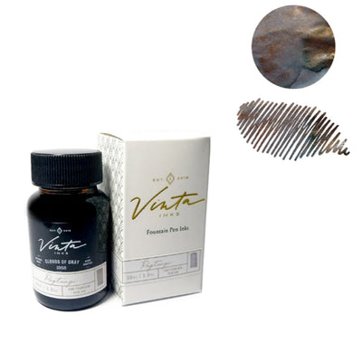 Vinta Fairytale Collection Clouds of Gray Ink Bottle, Grey - 30ml