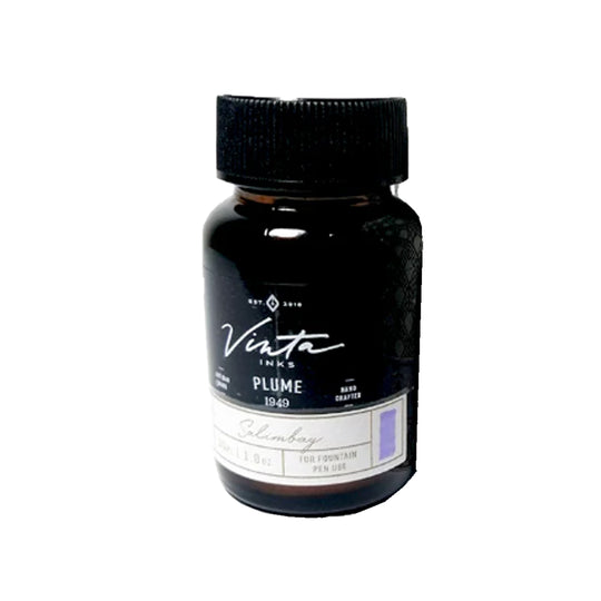 Vinta Fairytale Collection Plume Ink Bottle, Blue - 30ml