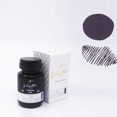 Vinta Heritage Collection Mulberry Ink Bottle, Purple - 30ml