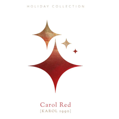 Vinta Holiday Collection Carol Red Ink Bottle, Red - 30ml
