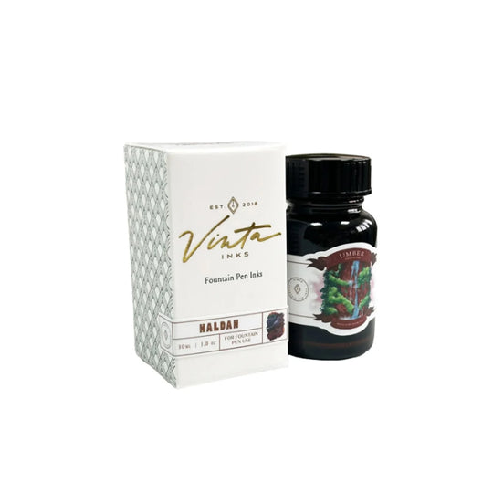 Vinta Special Collection Umber Ink Bottle, Brown - 30ml