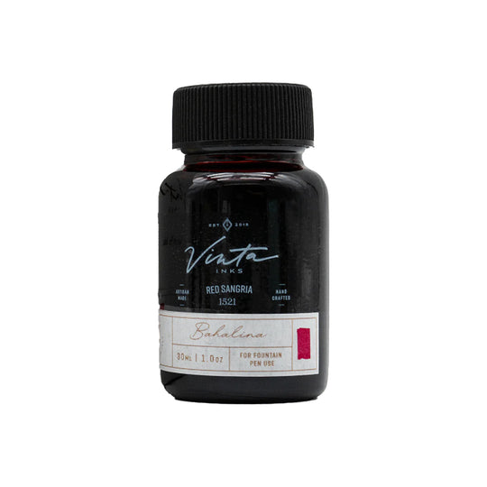 Vinta Summer Cocktail Collection Red Sangria Ink Bottle, Wine Red - 30ml