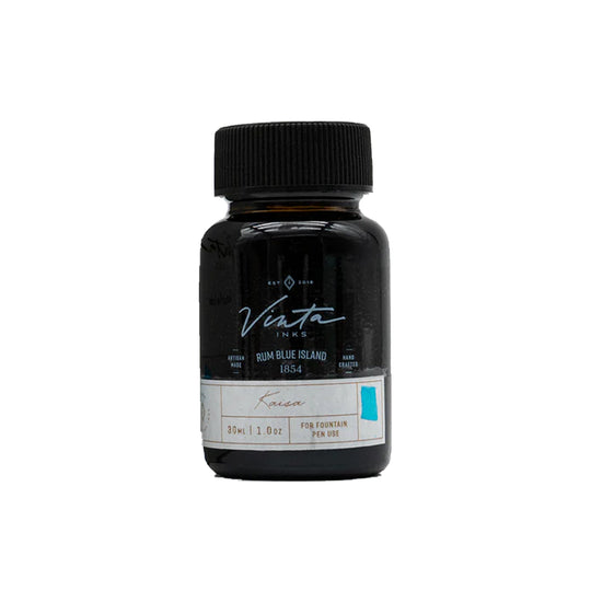 Vinta Summer Cocktail Collection Rum Blue Island Ink Bottle, Teal - 30ml