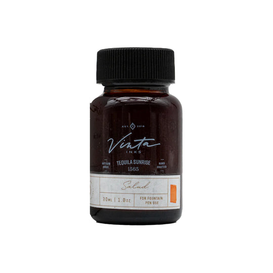 Vinta Summer Cocktail Collection Tequila Sunrise Ink Bottle, Orange - 30ml